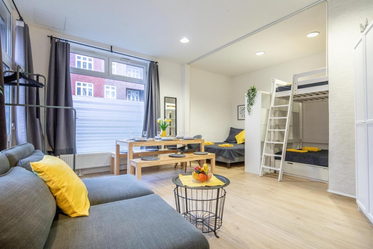 Studio Loft With Walk-In Rain-Shower Lägenhet Hamburg-Harburg Exteriör bild