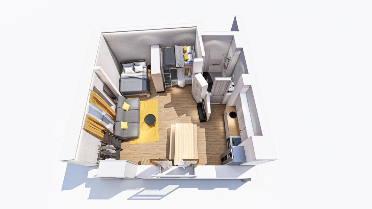 Studio Loft With Walk-In Rain-Shower Lägenhet Hamburg-Harburg Exteriör bild